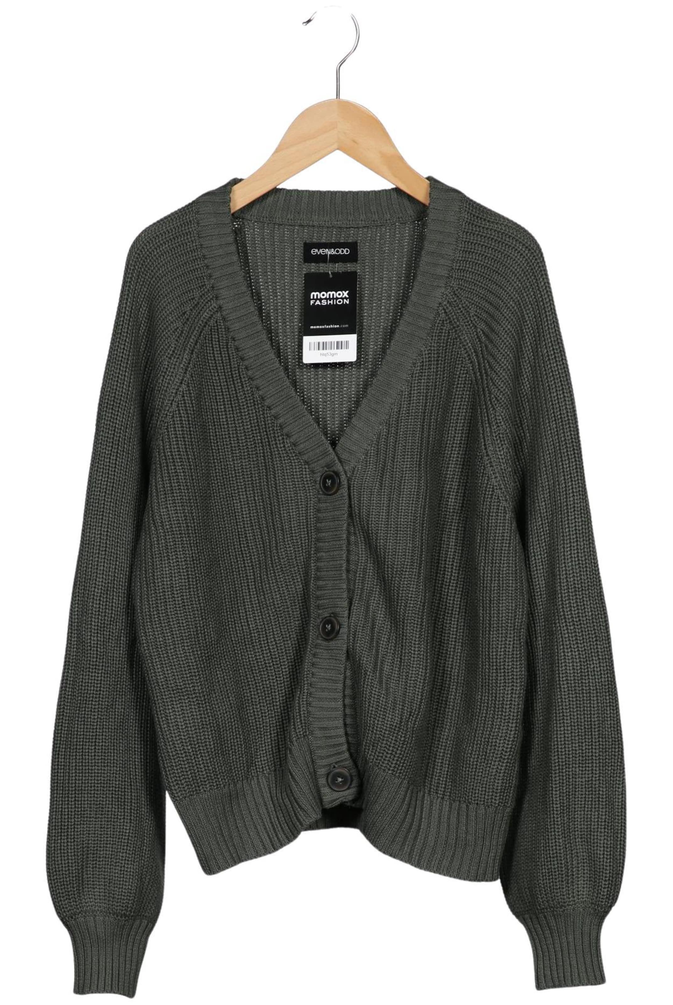 even&odd Sweater & Cardigan in L in Green: front