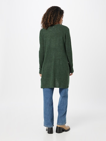 PULZ Jeans - Casaco de malha 'ASTRID' em verde