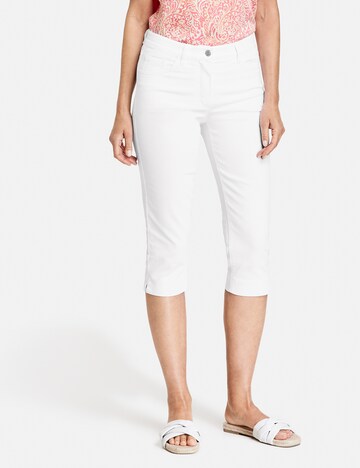 GERRY WEBER Regular Jeans 'Best4Me' in White: front