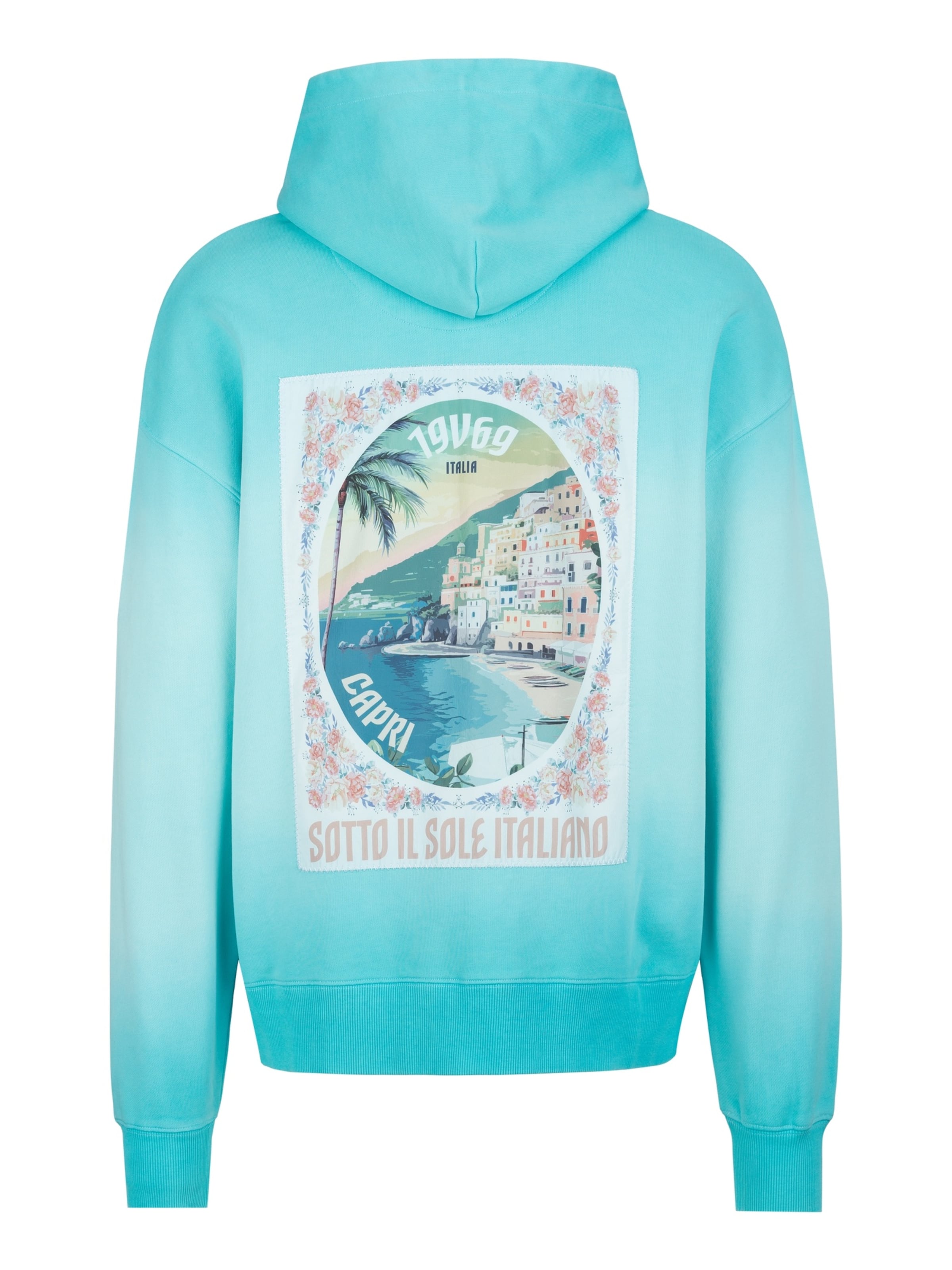 19V69 ITALIA Sweatshirt 'Quentino' in Groen