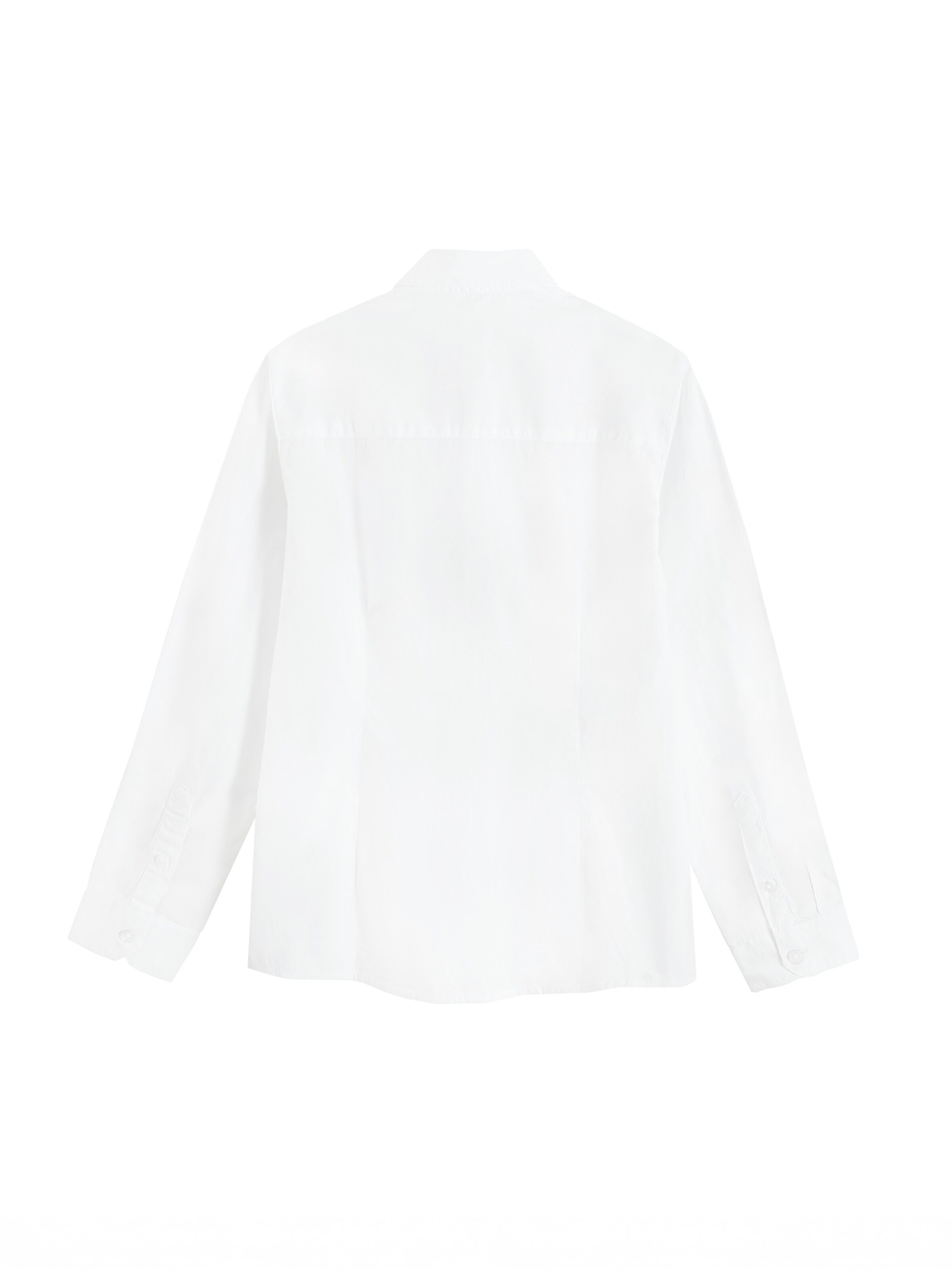 Cool Club Средняя посадка Рубашка в Белый: сзади