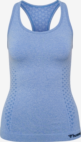 Hummel Sports Top 'CI' in Blue: front
