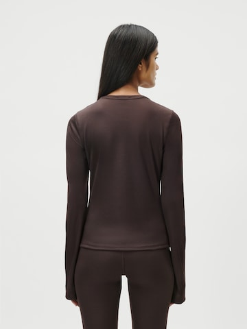 T-shirt 'Simone' LeGer by Lena Gercke en marron