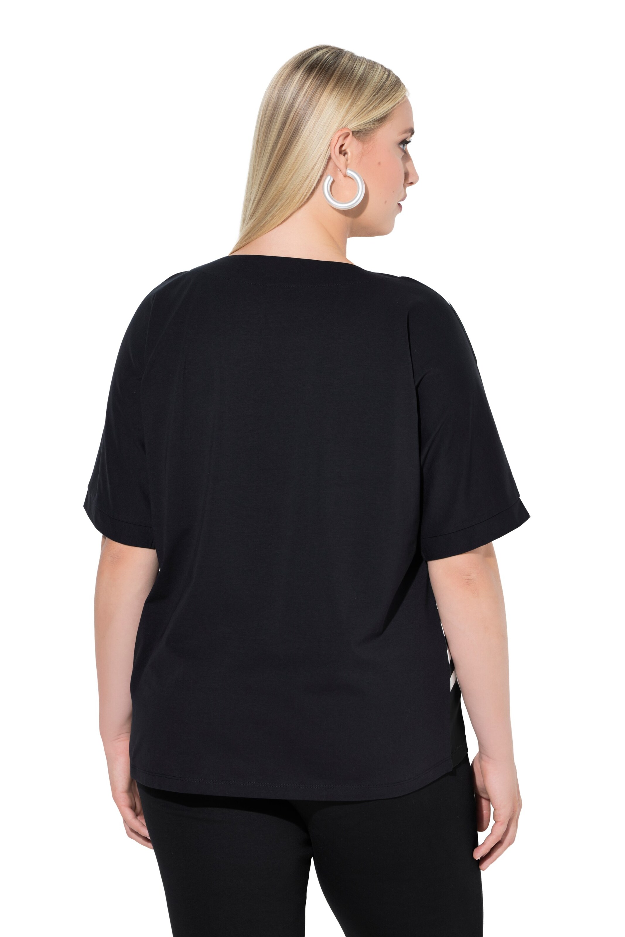 Ulla Popken Shirt in Zwart