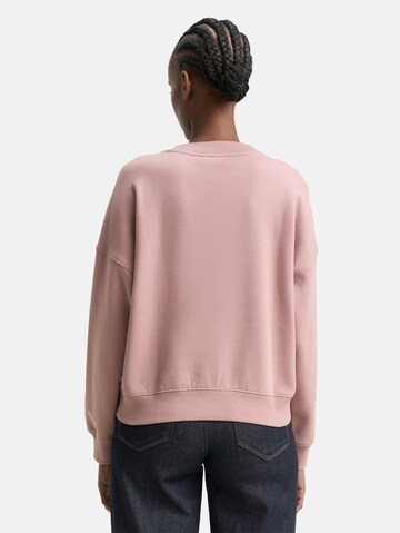 TOM TAILOR DENIM Sweatshirt in Pink