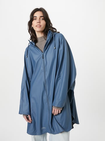 Weather Report Toiminnallinen pitkä takki värissä sininen: edessä