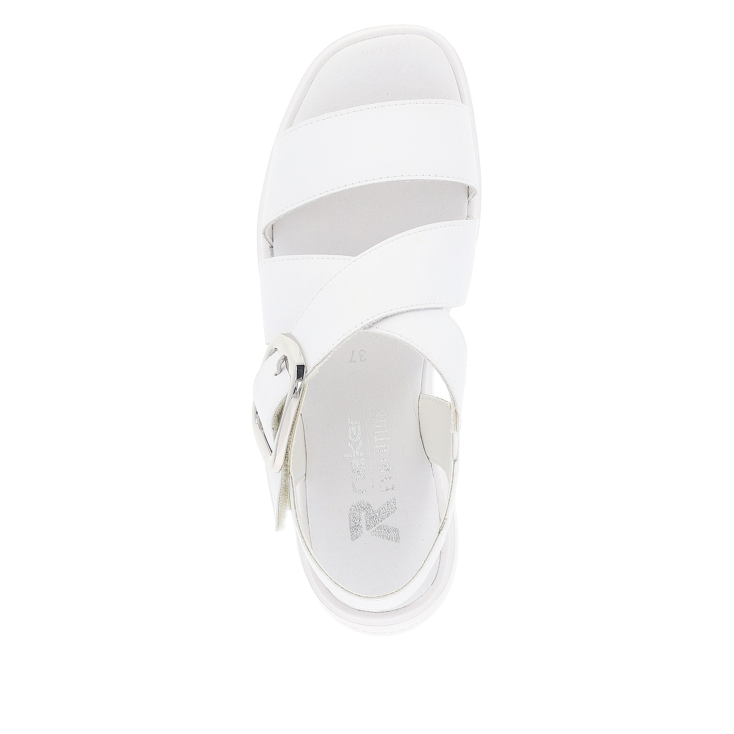 Rieker Sport Strap Sandals ' W1550 ' in White