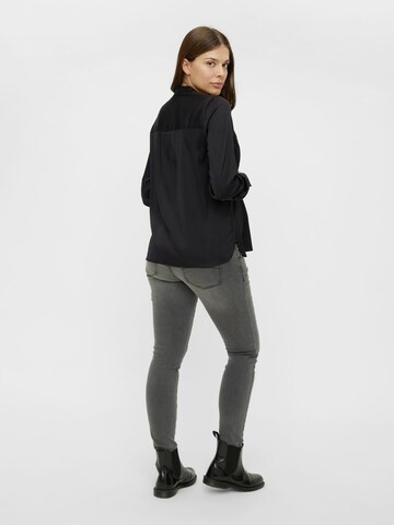 Pieces Maternity Blouse 'Dayton' in Black