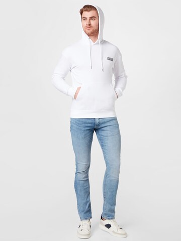 JACK & JONES Collegepaita värissä valkoinen