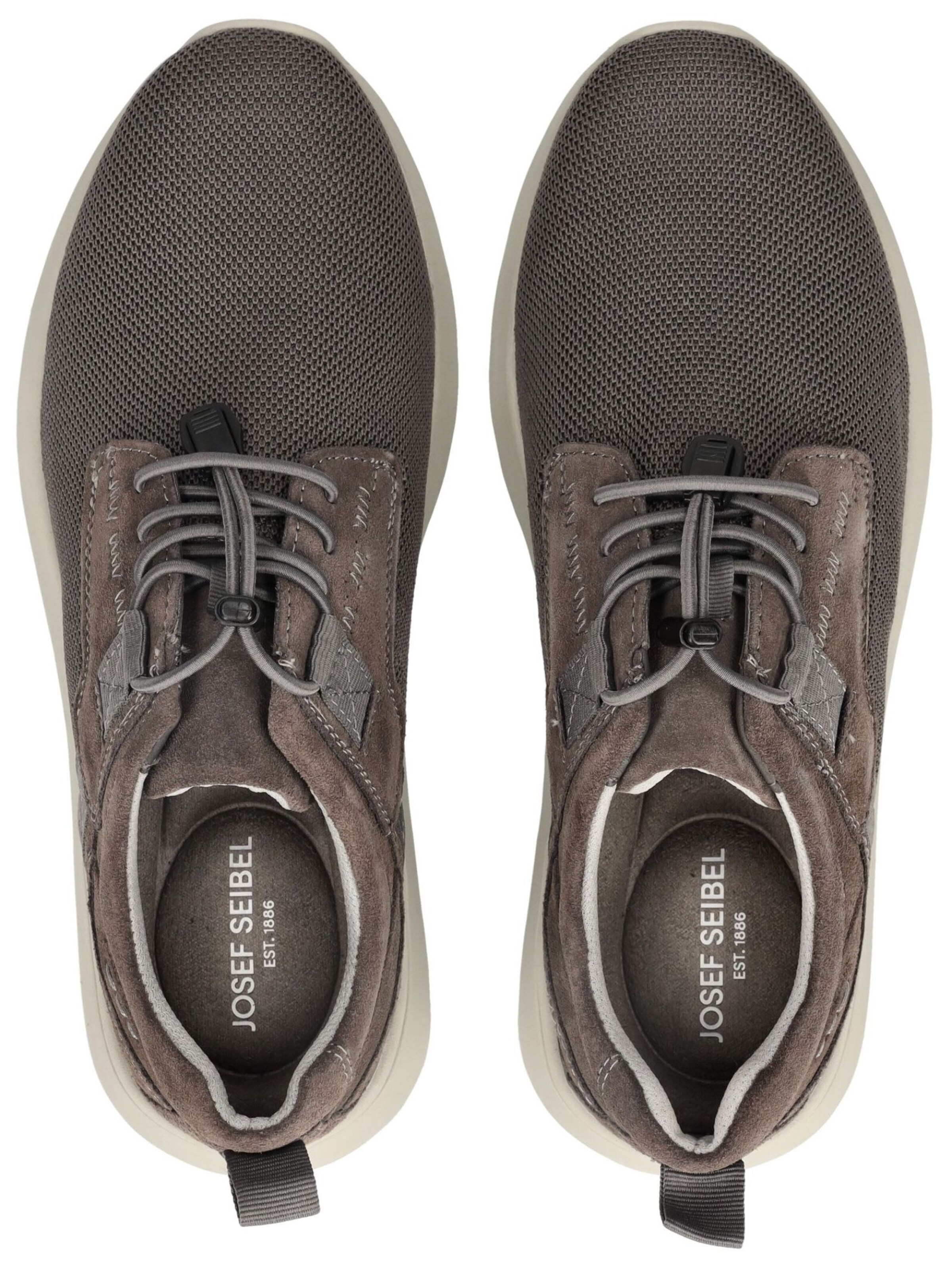 JOSEF SEIBEL Athletic lace-up shoe in Grey