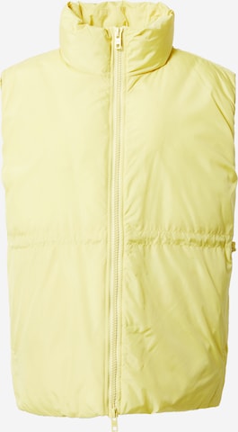 WEEKDAY Vest in Yellow: front