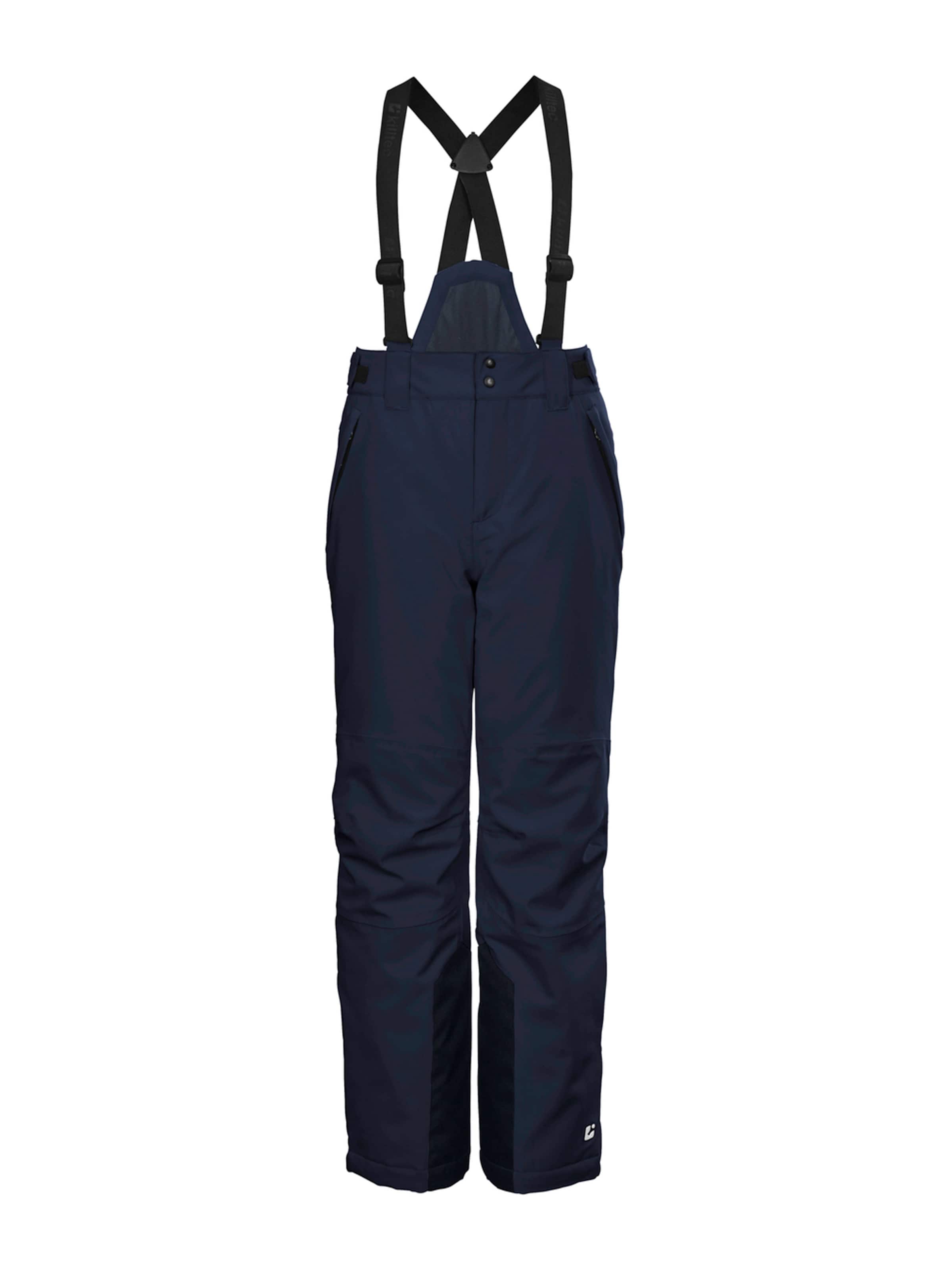 KILLTEC Workout Pants 'KSW 79' in Blue: front