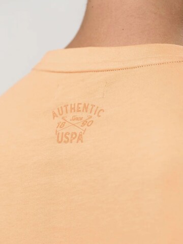 U.S. POLO ASSN. Regular Fit Paita 'UMARCHIBALD' värissä oranssi