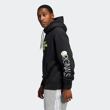 ADIDAS ORIGINALS Sweatshirt 'Forever Sport' in Zwart