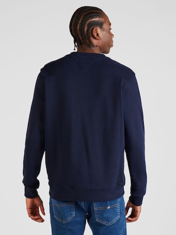 Tommy Jeans Sweatshirt 'ESSENTIAL' in Blauw