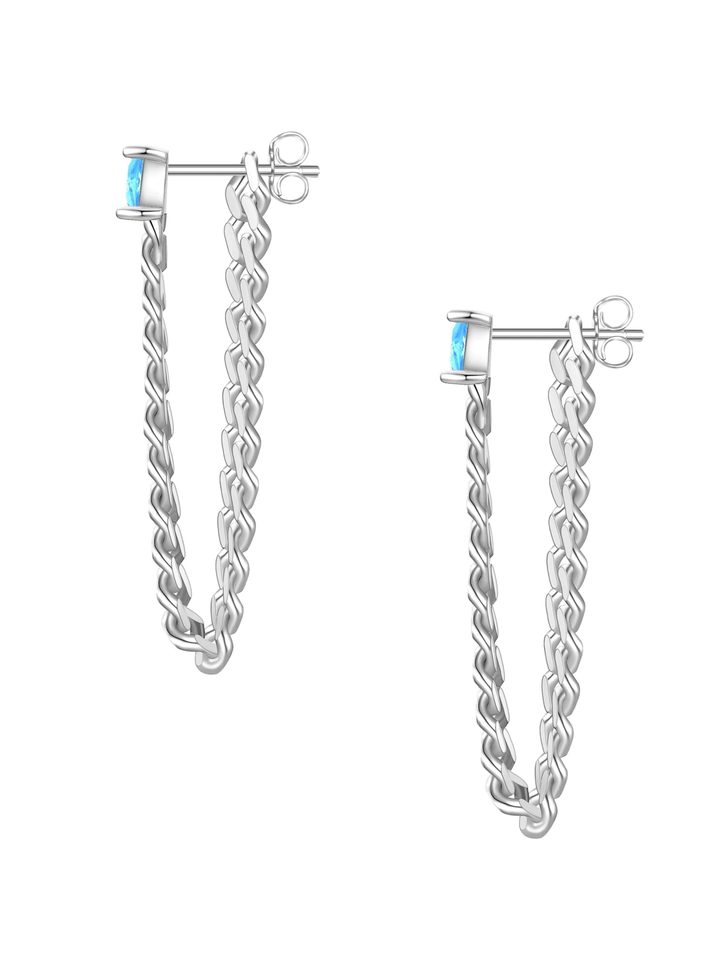 Boucles d'oreilles Glanzstücke München en argent