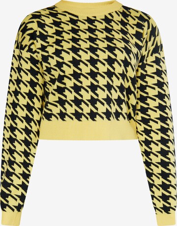 Pull-over myMo ROCKS en jaune : devant