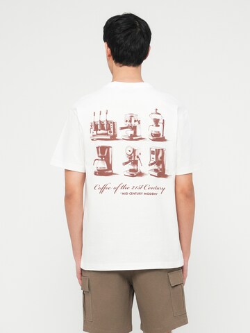 Only & Sons Shirt 'ONSFRED' in Wit: voorkant