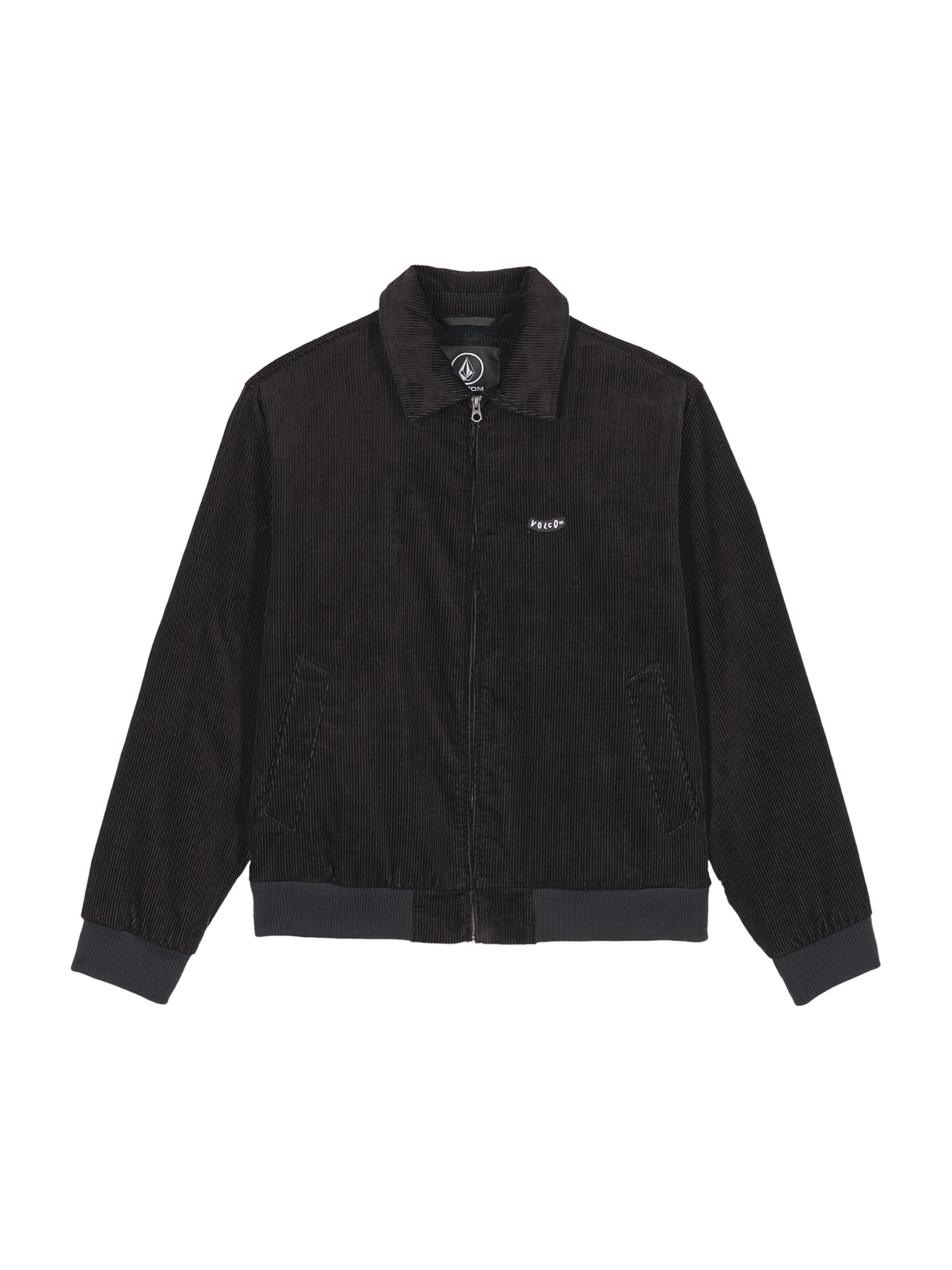 Veste mi-saison 'KURTIS' Volcom en noir : devant