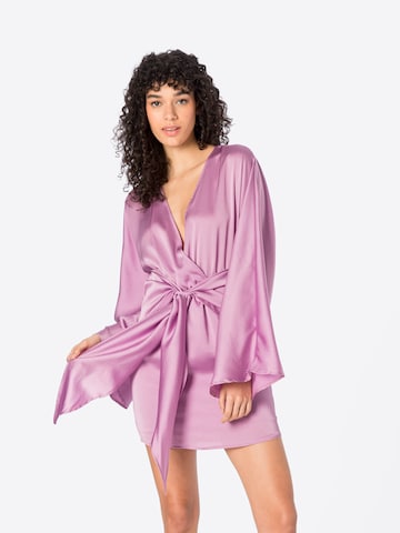 Robe 'Rosie' Gina Tricot en violet : devant