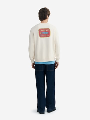 Thinking MU Sweatshirt 'Leon' in White