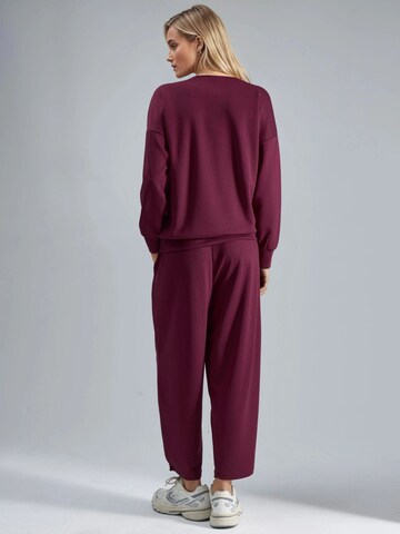 Hiccup - Calças de fato em vermelho