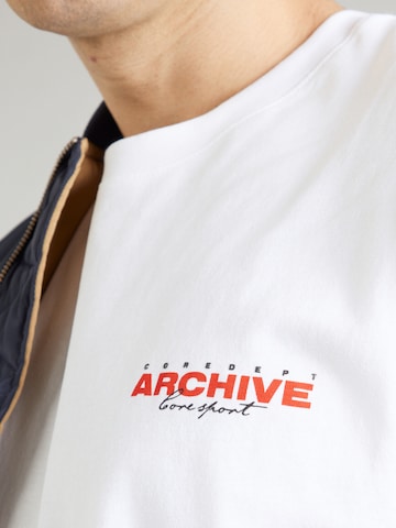 JACK & JONES Paita 'JCOMINERAL' värissä valkoinen