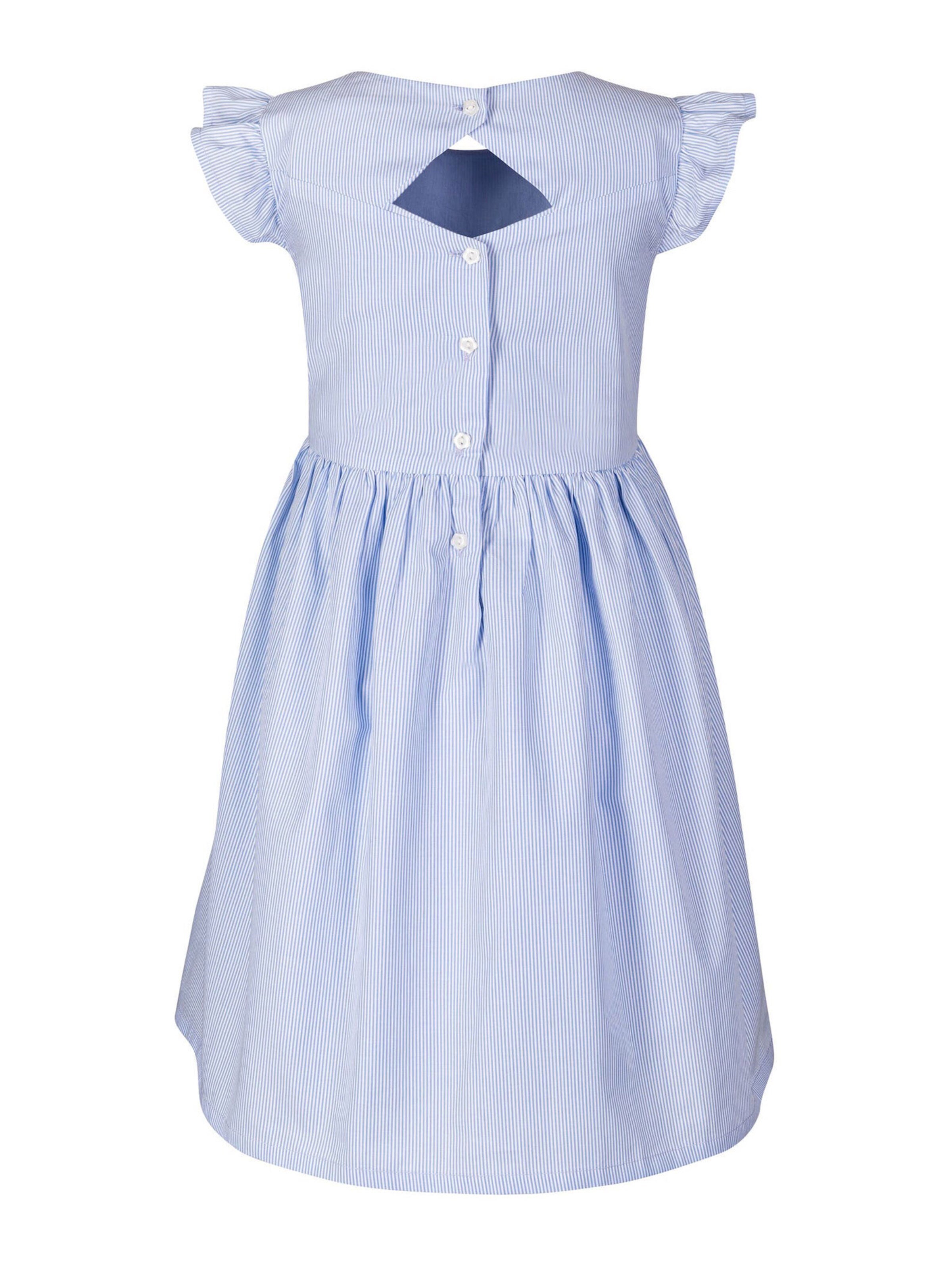 Kinder Teens (Gr. 140-176) happy girls Kleid in Blau - AK68124 Kinder Teens (Gr. 140-176) happy girls Kleid in Blau - AK68124
