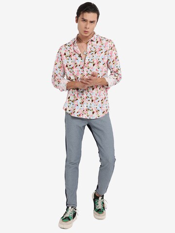 Campus Sutra - Ajuste regular Camisa 'Carson' en Mezcla de colores