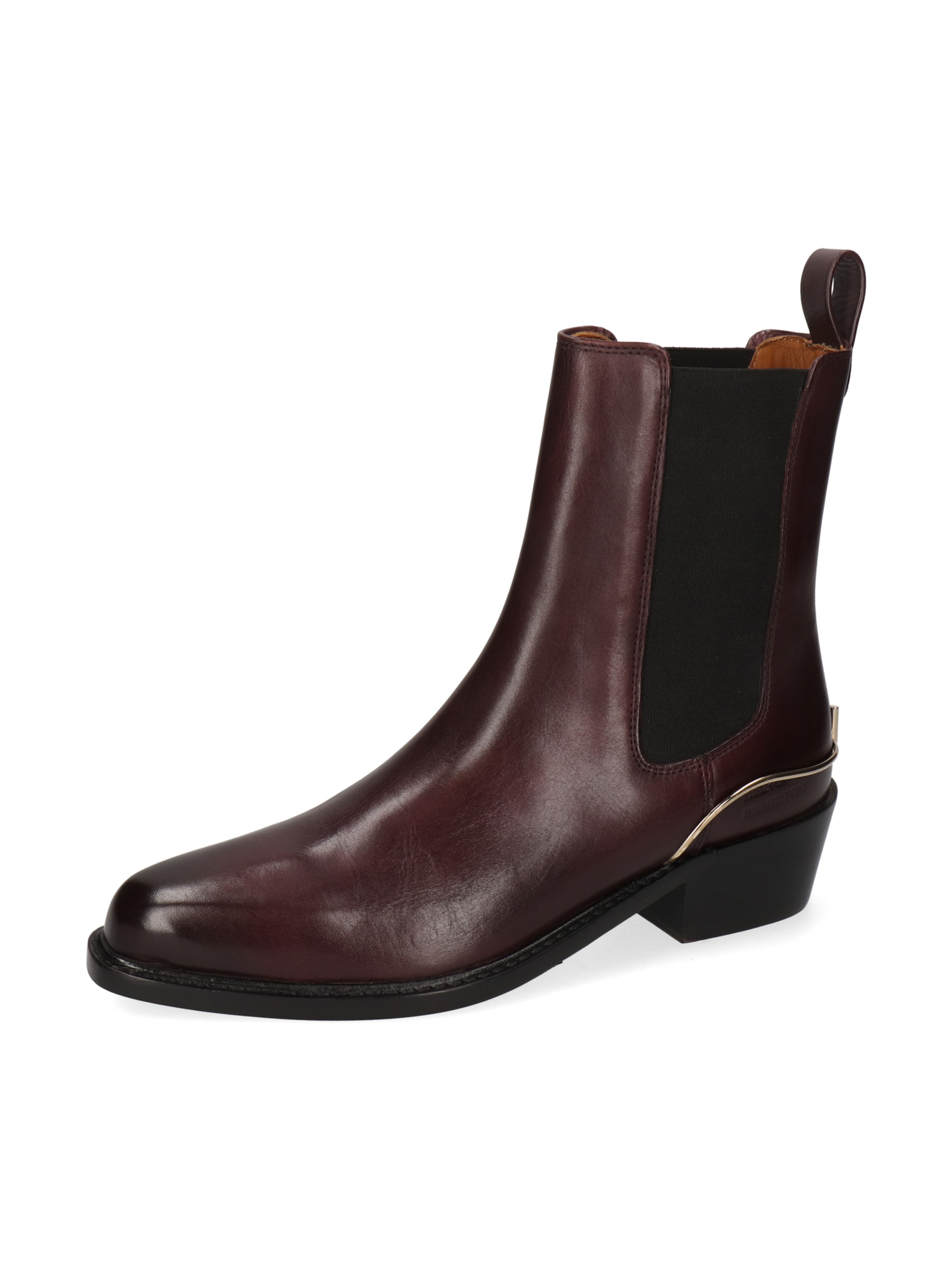MELVIN & HAMILTON Chelsea Boots 'Rylee 1' in Purple: front