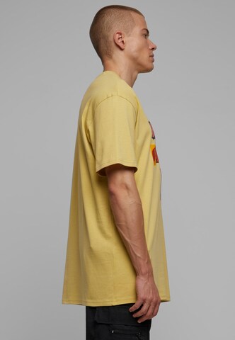 MT Upscale Shirt 'Hate it or Love it' in Yellow