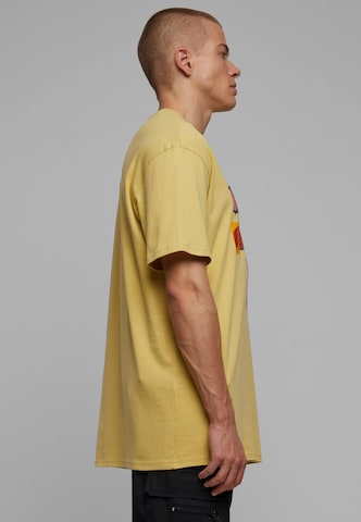 MT Upscale Shirt 'Hate it or Love it' in Yellow