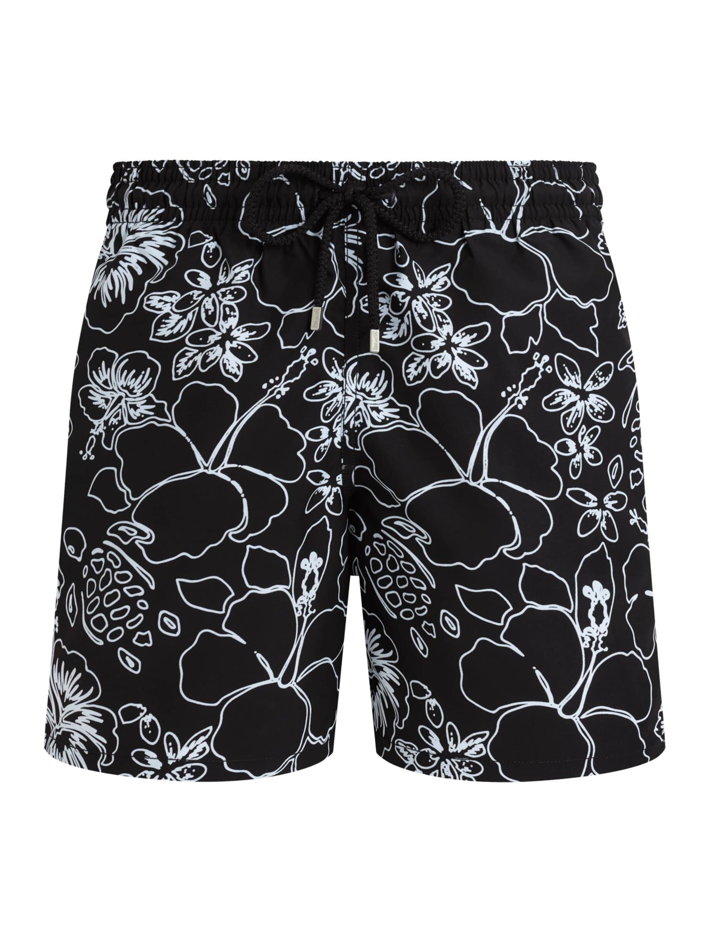 Vilebrequin - Bermudas en negro: frente