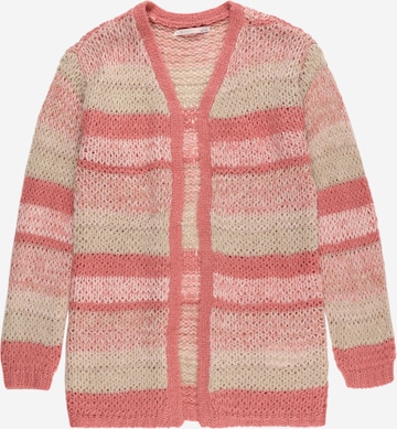 KIDS ONLY Gebreid vest 'Kaya' in Roze: voorkant