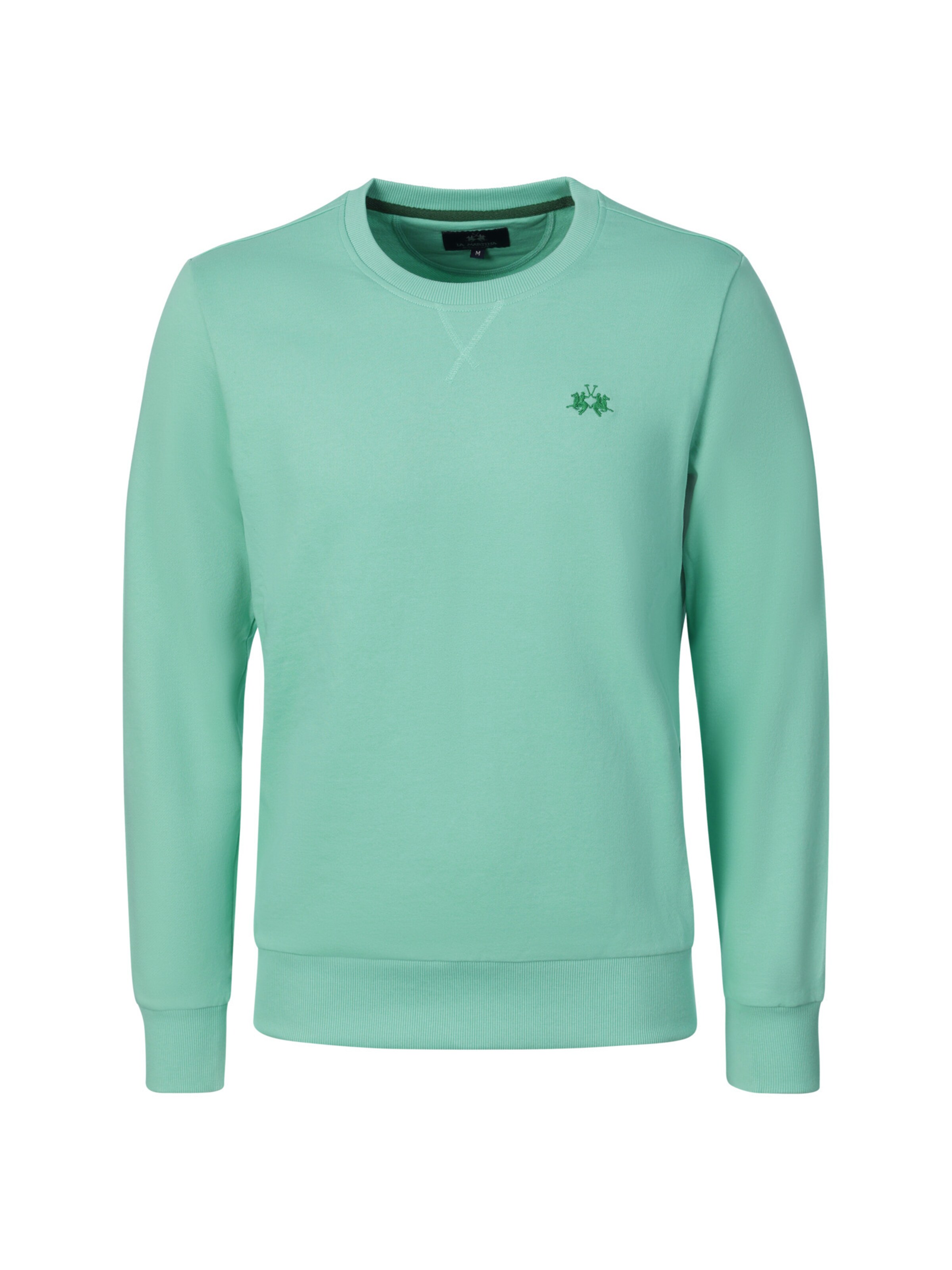 La Martina Sweatshirt ' MCF005 ' in Blau: Vorderseite