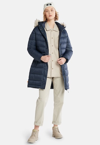 TIMBERLAND Zimní kabát – modrá