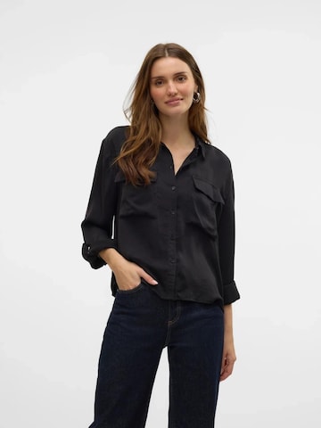 VERO MODA Blouse in Black