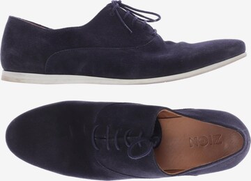 Zign Flats & Loafers in 43 in Blue: front