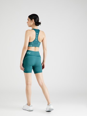 Hummel - Skinny Pantalón deportivo 'Christel' en verde