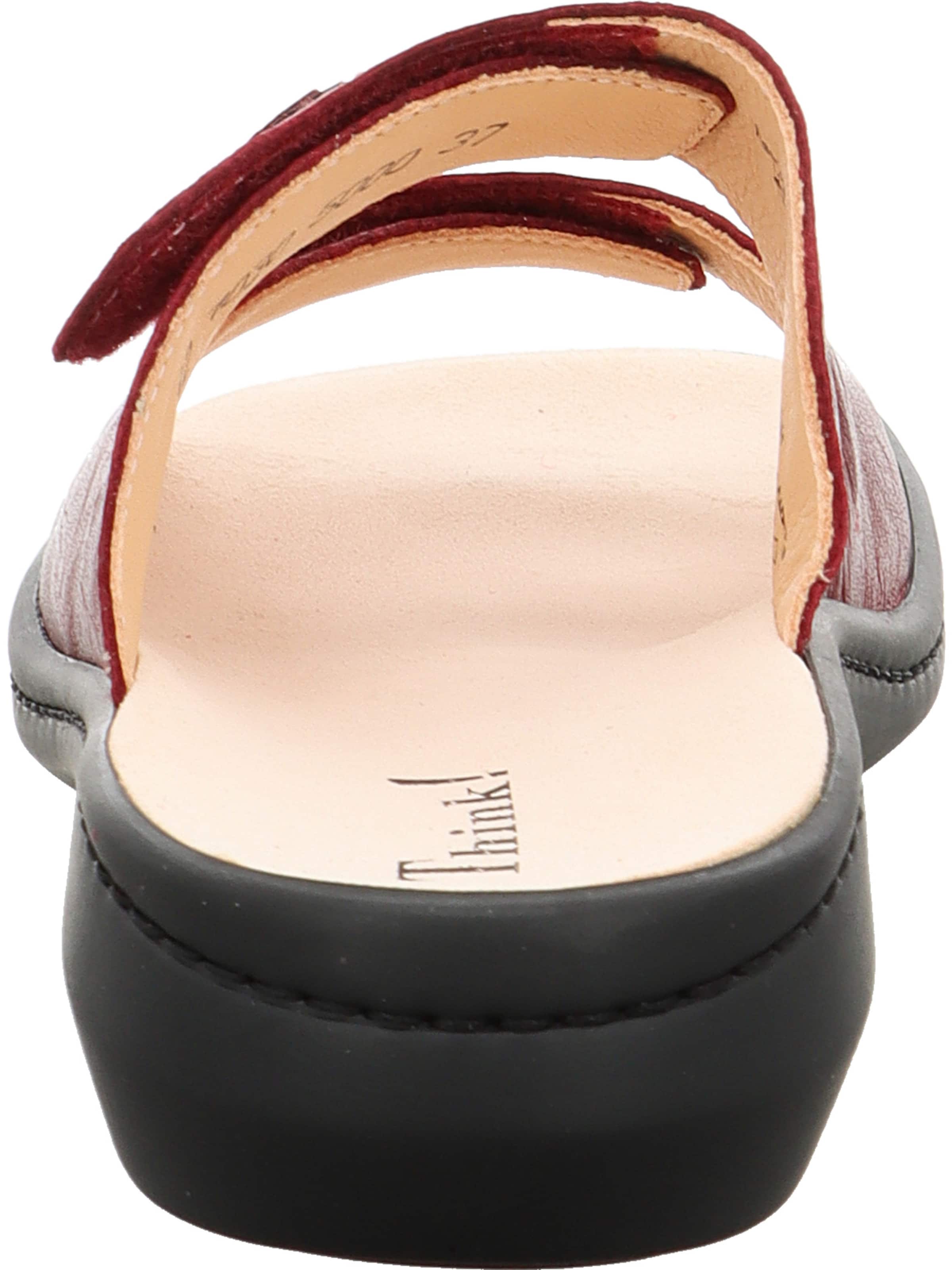 THINK! Pantolette 'Camilla' in Rot