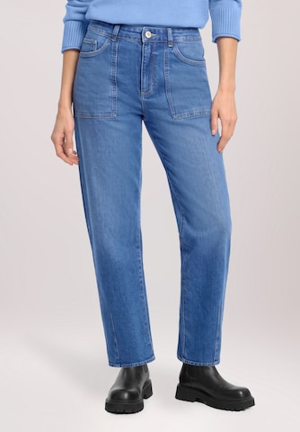Coupe slim Jean Betty & Co en bleu