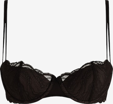 Soutien-gorge Calvin Klein en noir : devant