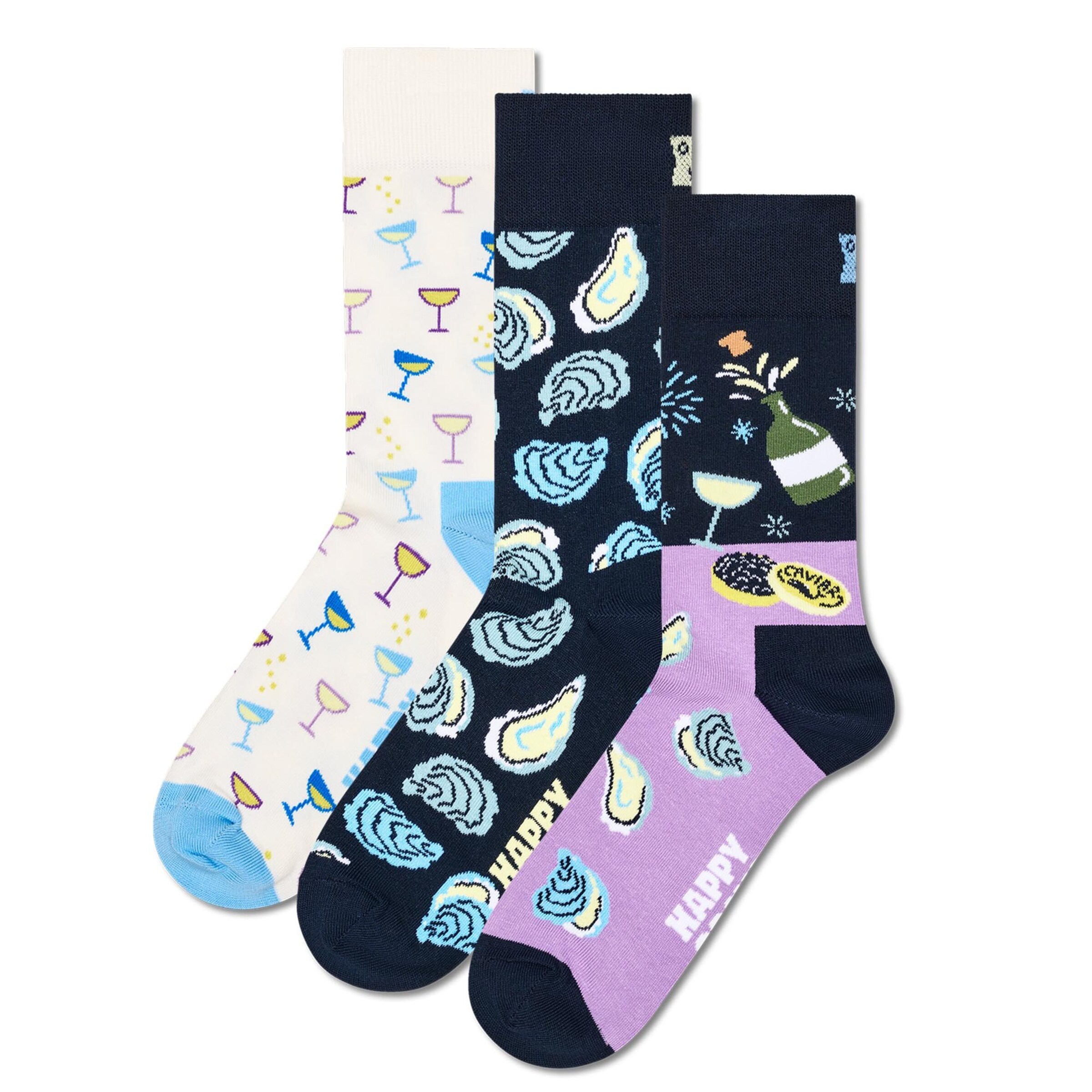 Happy Socks Socks in Mixed colors: front