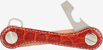 Keykeepa Schlüsselmanager 'Leather ' in Rot: predná strana