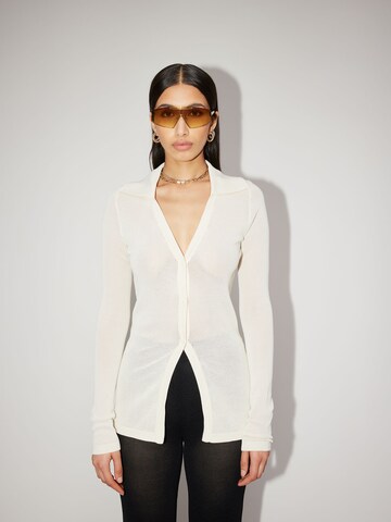 Cardigan 'Lanea' LeGer by Lena Gercke en blanc : devant