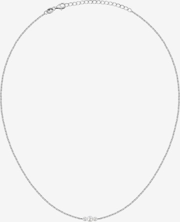 La Petite Story Necklace in Silver: front