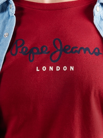 Pepe Jeans Shirt 'EGGO' in Red
