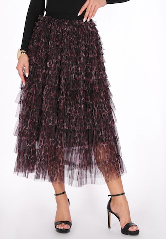 faina - Saia em mistura de cores: frente