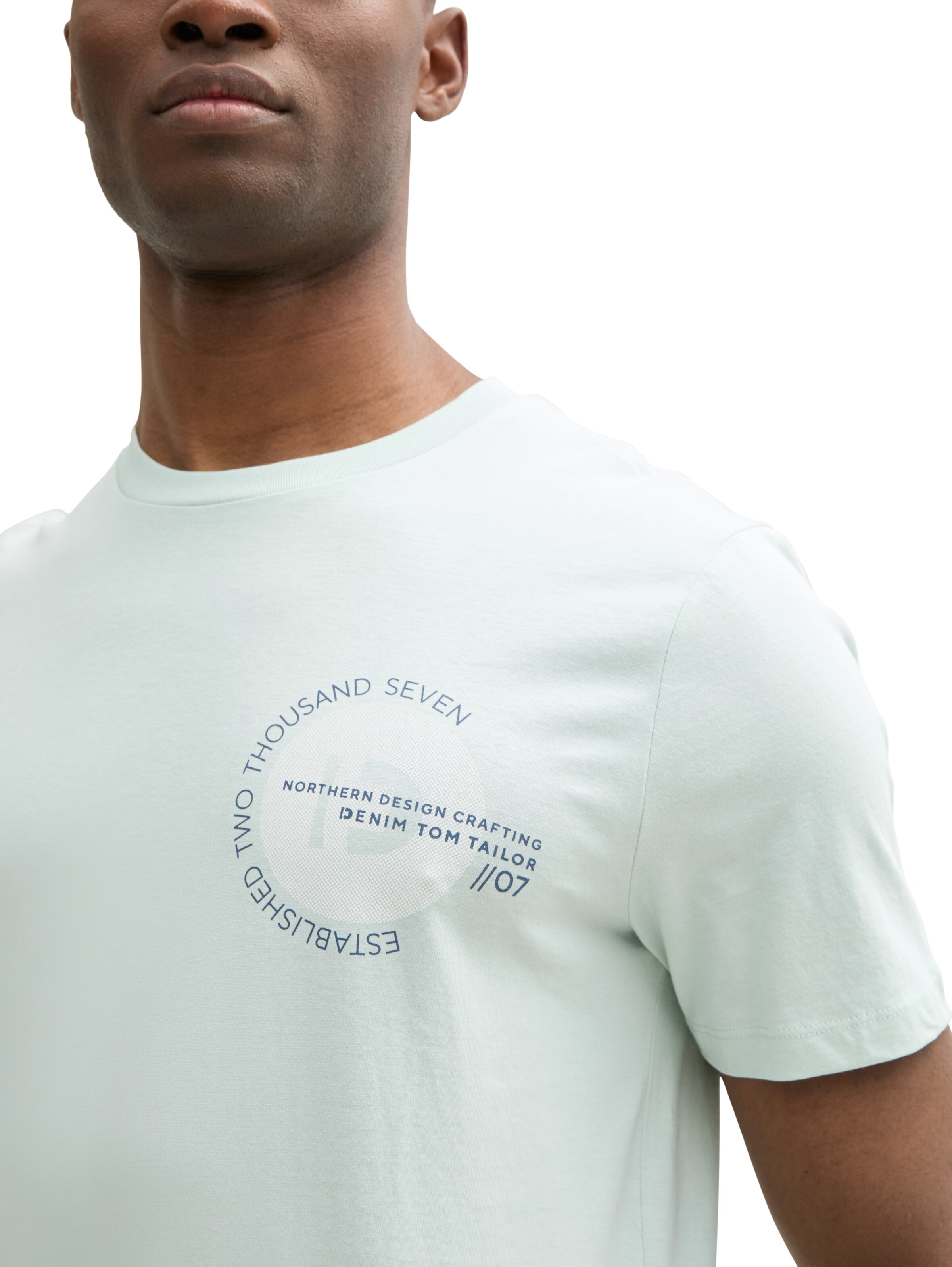 TOM TAILOR DENIM Koszulka w kolorze zielony