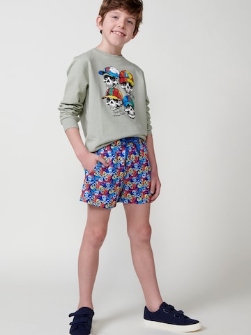 KOROSHI Badeshorts in Blau